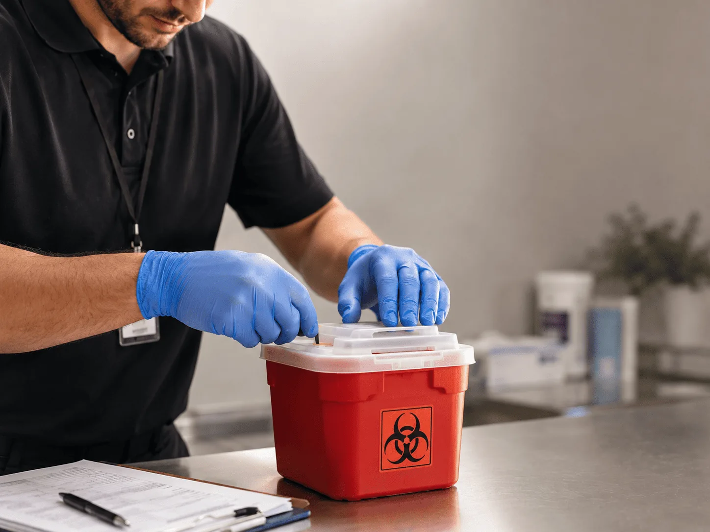 Why choose Sharps Waste Disposal in Gracemont, OK
